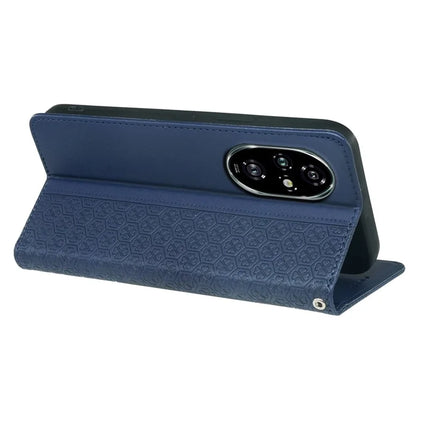 For Honor 200 5G Case Four Leaf Clover Leather Flip Phone Cover Stand Wallet