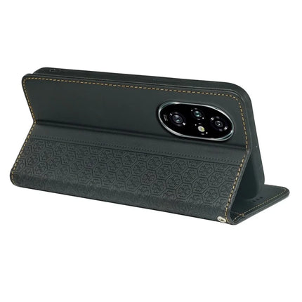 For Honor 200 Pro 5G Case Four Leaf Clover Leather Flip Phone Cover Stand Wallet