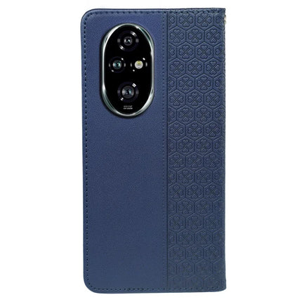 For Honor 200 Pro 5G Case Four Leaf Clover Leather Flip Phone Cover Stand Wallet