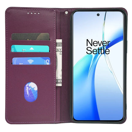 For OnePlus Nord CE4 5G Case Four Leaf Clover Leather Flip Phone Cover Stand Wallet