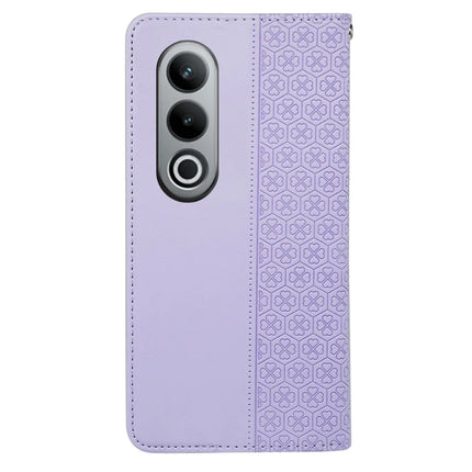 For OnePlus Nord CE4 5G Case Four Leaf Clover Leather Flip Phone Cover Stand Wallet