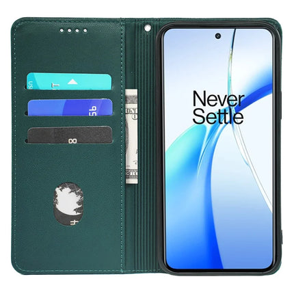 For OnePlus Nord CE4 5G Case Four Leaf Clover Leather Flip Phone Cover Stand Wallet