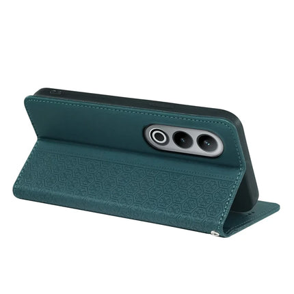 For OnePlus Nord CE4 5G Case Four Leaf Clover Leather Flip Phone Cover Stand Wallet