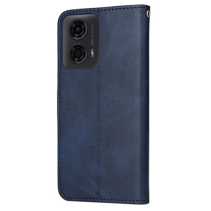 Wallet Case for Motorola Moto G04 4G  /  G04s 4G  /  G24 4G  /  E14 4G Leather Phone Cover