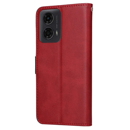 Wallet Case for Motorola Moto G04 4G  /  G04s 4G  /  G24 4G  /  E14 4G Leather Phone Cover