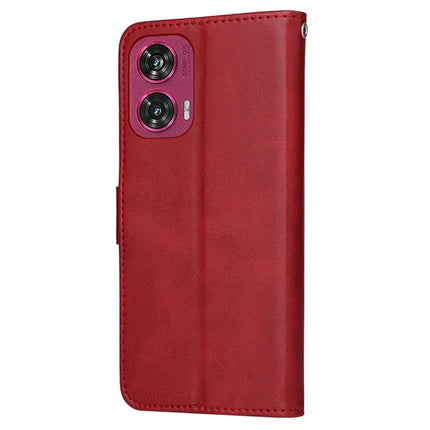 For Motorola Edge 50 Fusion 5G Case Wallet PU Leather Folio Flip Phone Cover