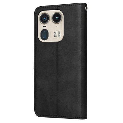 For Motorola Edge 50 Ultra 5G  /  Moto X50 Ultra 5G Case Wallet PU Leather Folio Flip Phone Cover