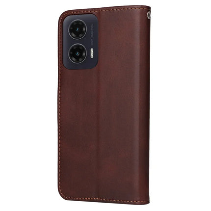 For Motorola Moto G35 5G Case Wallet PU Leather Folio Flip Phone Cover