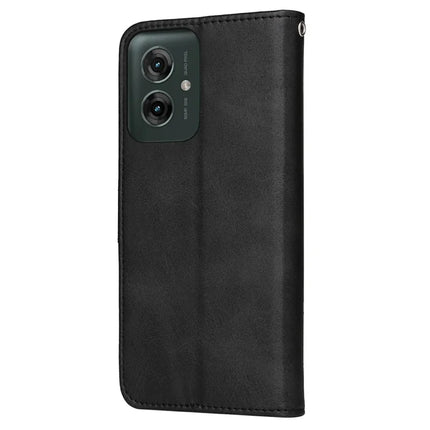For Motorola Moto G55 5G Case Wallet PU Leather Folio Flip Phone Cover