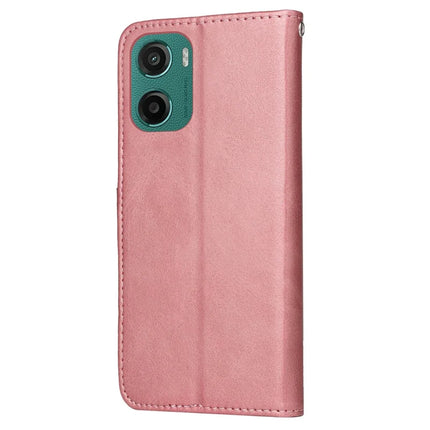 For Motorola Moto G05 4G  /  E15 4G Case Wallet PU Leather Folio Flip Phone Cover