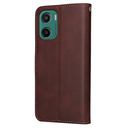 For Motorola Moto G05 4G  /  E15 4G Case Wallet PU Leather Folio Flip Phone Cover
