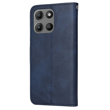 For Motorola Moto G15 4G  /  G15 Power 4G Case Wallet PU Leather Folio Flip Phone Cover