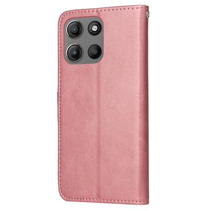 For Motorola Moto G15 4G  /  G15 Power 4G Case Wallet PU Leather Folio Flip Phone Cover