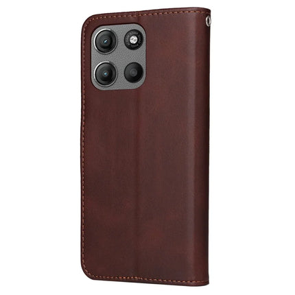 For Motorola Moto G15 4G  /  G15 Power 4G Case Wallet PU Leather Folio Flip Phone Cover