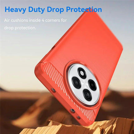 Phone Case for OnePlus 13R 5G / Ace 5 5G / Ace 5 Pro 5G Protective Cover Carbon Fiber Texture Brushed