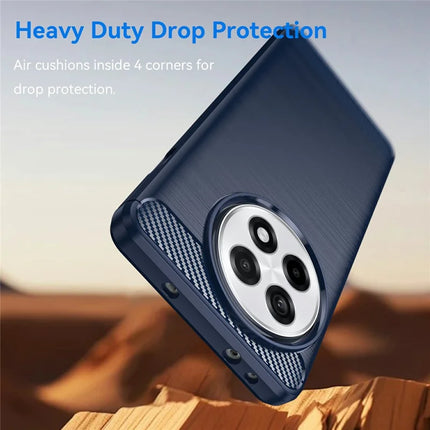 Phone Case for OnePlus 13R 5G / Ace 5 5G / Ace 5 Pro 5G Protective Cover Carbon Fiber Texture Brushed