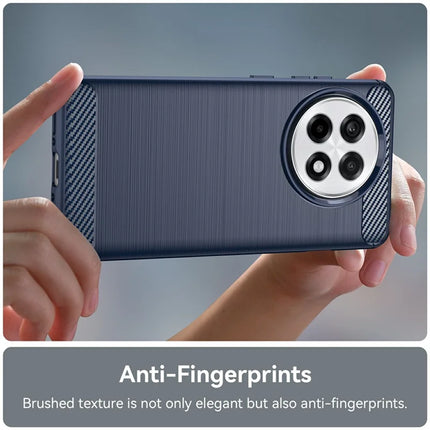 Phone Case for OnePlus 13R 5G / Ace 5 5G / Ace 5 Pro 5G Protective Cover Carbon Fiber Texture Brushed