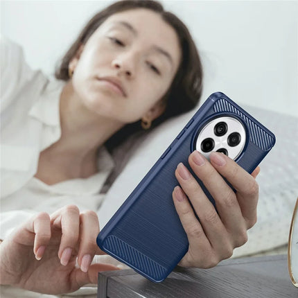 Phone Case for OnePlus 13R 5G / Ace 5 5G / Ace 5 Pro 5G Protective Cover Carbon Fiber Texture Brushed
