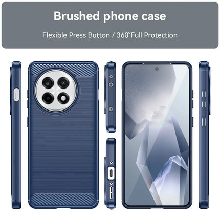 Phone Case for OnePlus 13R 5G / Ace 5 5G / Ace 5 Pro 5G Protective Cover Carbon Fiber Texture Brushed