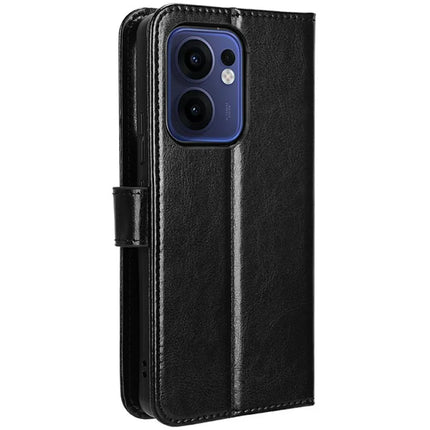 For Oppo Reno13 F 5G  /  Reno13 F 4G Case Crazy Horse Texture PU Leather Phone Wallet Cover