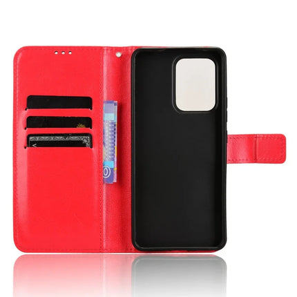 For Oppo Reno13 F 5G  /  Reno13 F 4G Case Crazy Horse Texture PU Leather Phone Wallet Cover