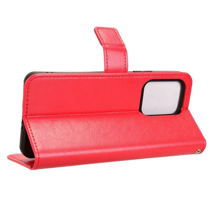 For Oppo Reno13 F 5G  /  Reno13 F 4G Case Crazy Horse Texture PU Leather Phone Wallet Cover