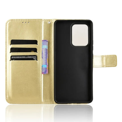For Oppo Reno13 F 5G  /  Reno13 F 4G Case Crazy Horse Texture PU Leather Phone Wallet Cover
