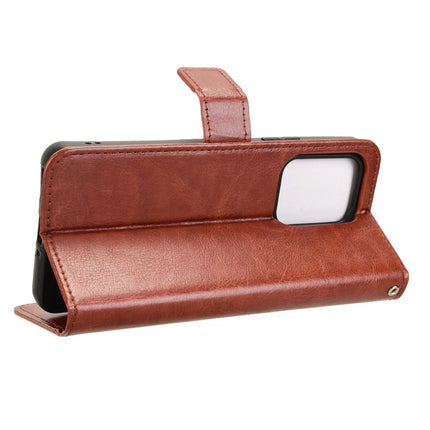 For Oppo Reno13 F 5G  /  Reno13 F 4G Case Crazy Horse Texture PU Leather Phone Wallet Cover