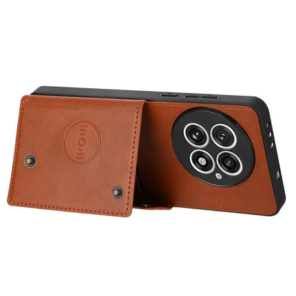 For OnePlus 13 Case with Card Slots Kickstand Leather + TPU Phone Cover