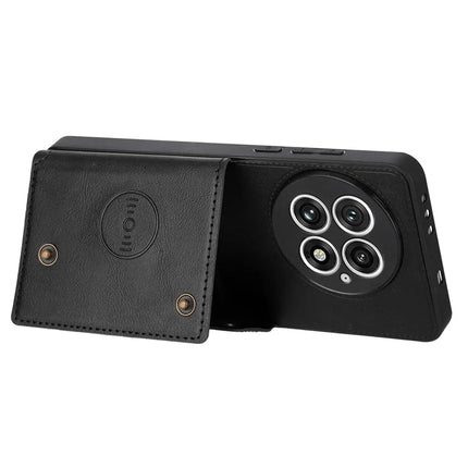 For OnePlus 13 Case with Card Slots Kickstand Leather + TPU Phone Cover