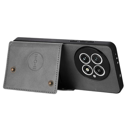 For OnePlus 13 Case with Card Slots Kickstand Leather + TPU Phone Cover