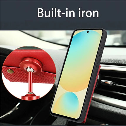 For OnePlus 13 Case with Card Slots Kickstand Leather + TPU Phone Cover