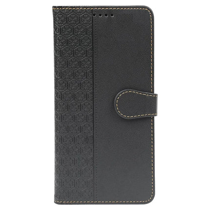 For Samsung Galaxy S23 Case Magnetic Clasp Four Leaf Clover Leather Phone Cover