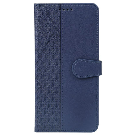 For Samsung Galaxy S23 Case Magnetic Clasp Four Leaf Clover Leather Phone Cover