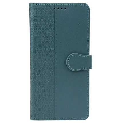 For Samsung Galaxy S23 FE Case Magnetic Clasp Four Leaf Clover Leather Phone Cover