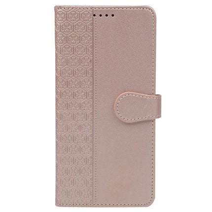 For Samsung Galaxy S23 Ultra Case Magnetic Clasp Four Leaf Clover Leather Phone Cover