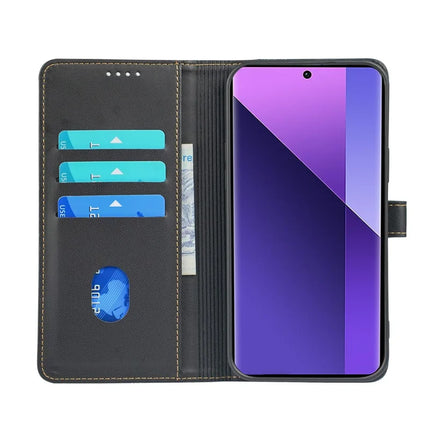 For Google Pixel 9 Pro XL Case Magnetic Clasp Four Leaf Clover Leather Phone Cover