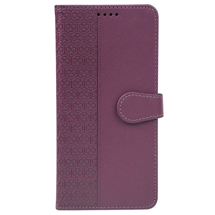 For Google Pixel 9 Pro XL Case Magnetic Clasp Four Leaf Clover Leather Phone Cover