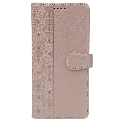 For Google Pixel 9 Pro XL Case Magnetic Clasp Four Leaf Clover Leather Phone Cover