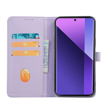 For Google Pixel 9 Pro XL Case Magnetic Clasp Four Leaf Clover Leather Phone Cover
