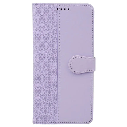 For Google Pixel 9 Pro XL Case Magnetic Clasp Four Leaf Clover Leather Phone Cover