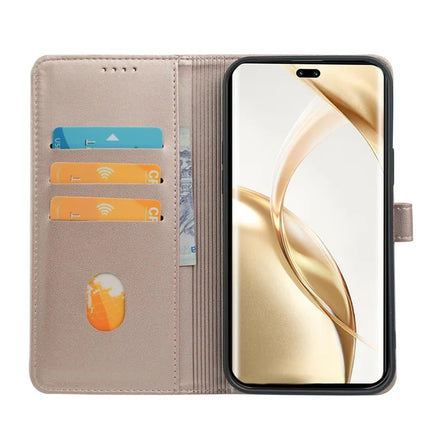 For Honor 200 Pro 5G Case Magnetic Clasp Four Leaf Clover Leather Phone Cover