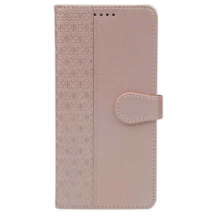For Honor 200 Pro 5G Case Magnetic Clasp Four Leaf Clover Leather Phone Cover