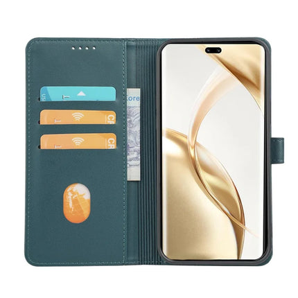 For Honor 200 5G Case Magnetic Clasp Four Leaf Clover Leather Phone Cover
