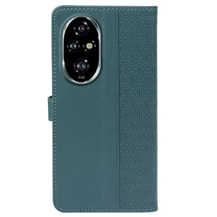 For Honor 200 5G Case Magnetic Clasp Four Leaf Clover Leather Phone Cover
