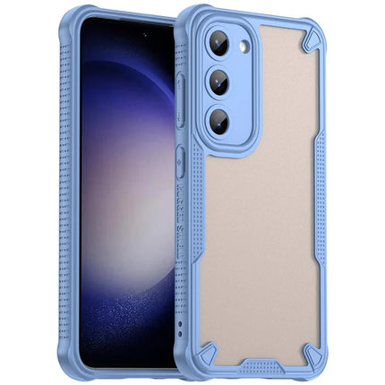 WANLONFENG MFFJ Series For Samsung Galaxy S23 Case Anti Drop TPU + Acrylic Phone Back Cover with Screen Film