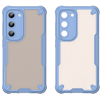 WANLONFENG MFFJ Series For Samsung Galaxy S23 Case Anti Drop TPU + Acrylic Phone Back Cover with Screen Film