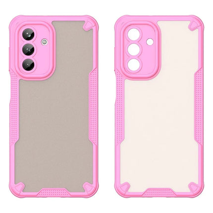 WANLONFENG MFFJ Series For Samsung Galaxy A26 5G Case Anti Drop TPU + Acrylic Phone Back Cover with Screen Film