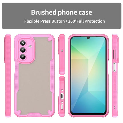 WANLONFENG MFFJ Series For Samsung Galaxy A26 5G Case Anti Drop TPU + Acrylic Phone Back Cover with Screen Film