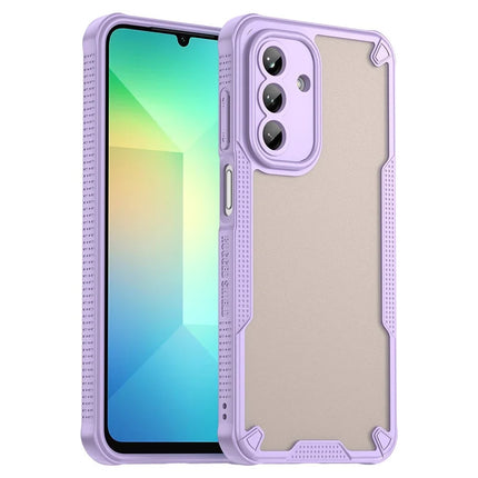 WANLONFENG MFFJ Series For Samsung Galaxy A26 5G Case Anti Drop TPU + Acrylic Phone Back Cover with Screen Film